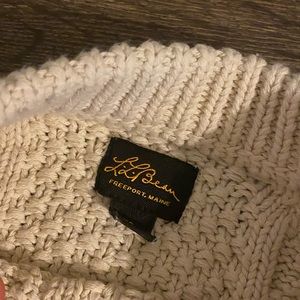 LL Bean fisherman’s sweater XS